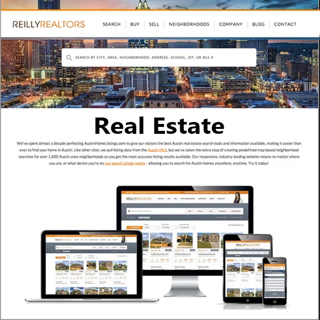 Real estate website ideas